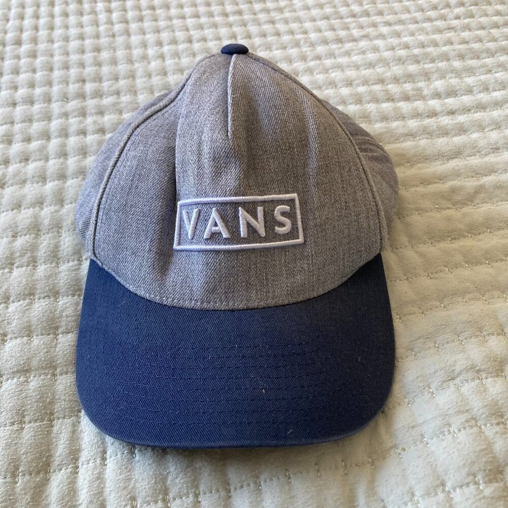 Vans Classic Gray and Black Snapback Hat